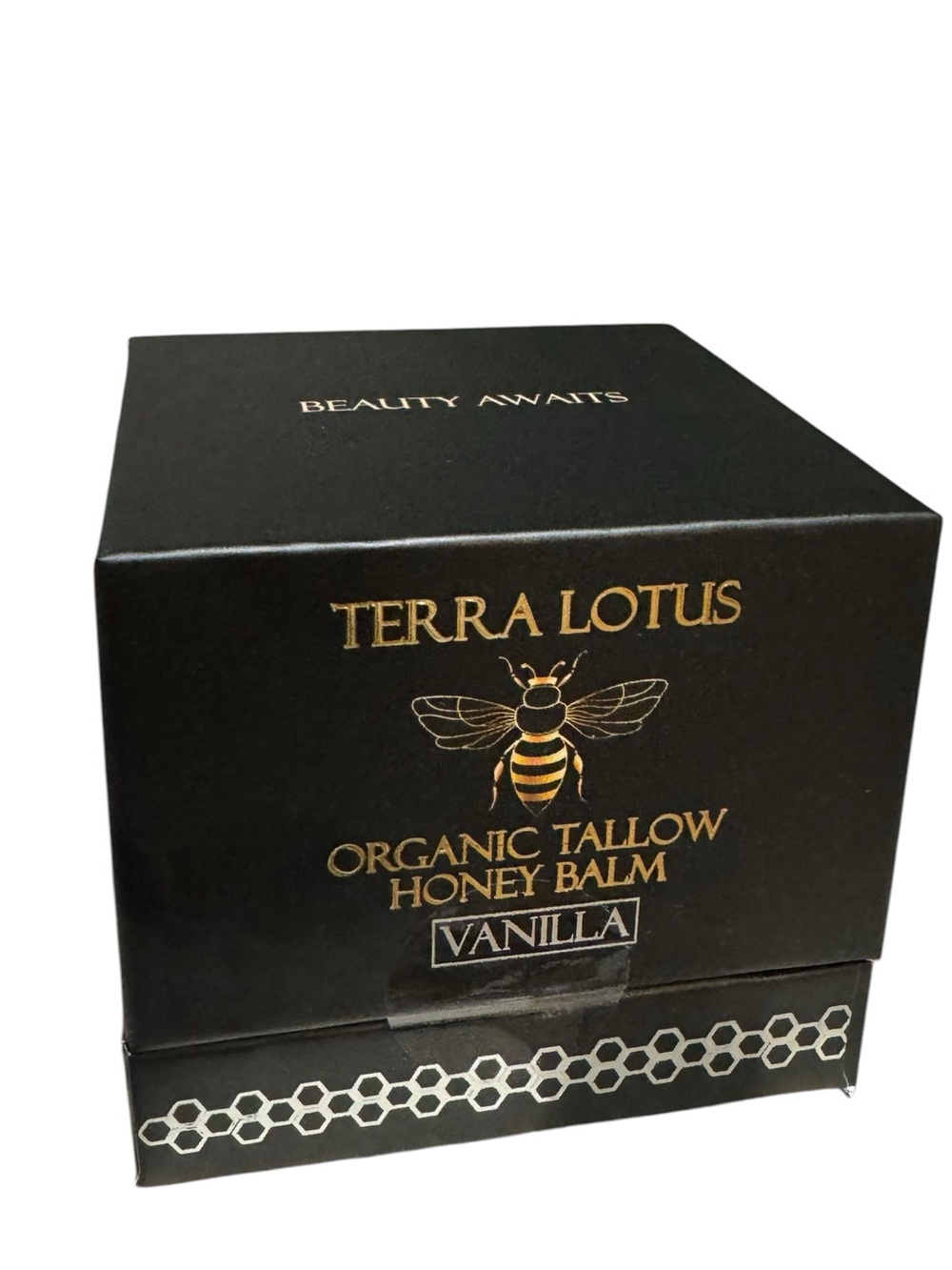 TERRA LOTUS Organic Tallow Honey Balm - Vanilla NEW